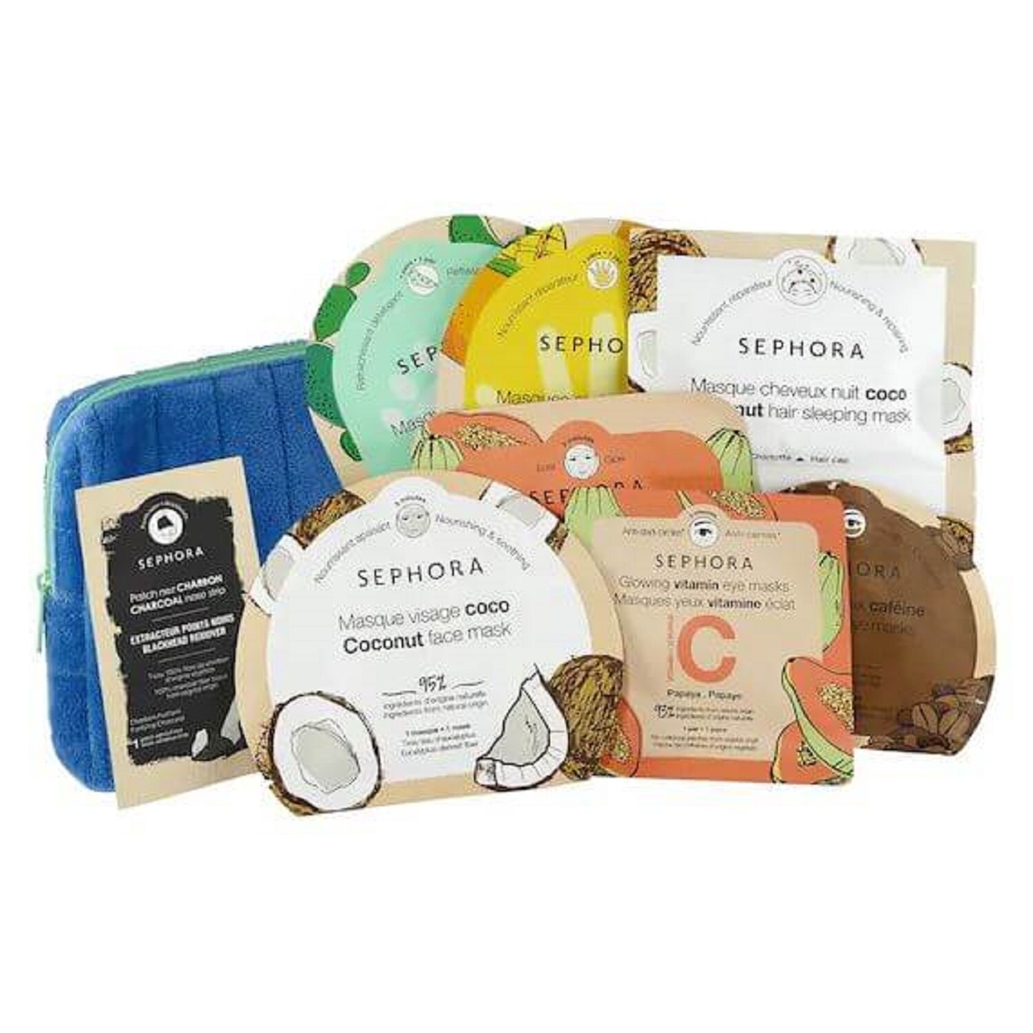 8 MASK KIT (KIT DE 8 MASCARILLAS-NAVIDAD)
